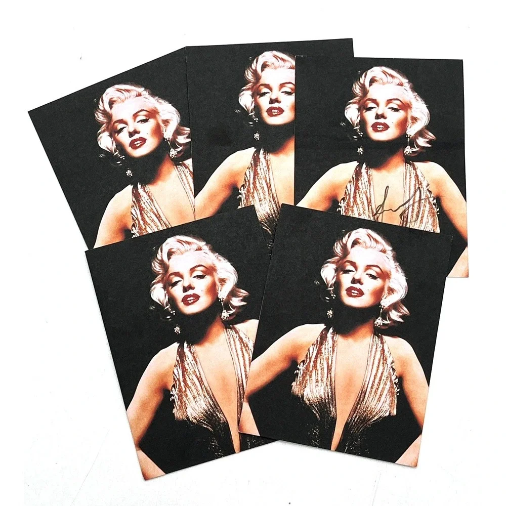 Lot‎ Of 5 Vtg 1993 Marilyn Monroe Greeting Invitation Cards Hallmark Ambassador